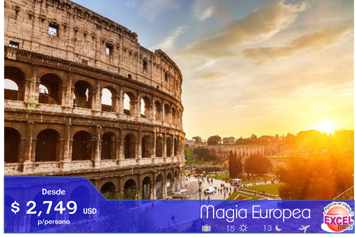 TravelSiteMx's tweet photo. Magia Europea 2016, reserva ya en tu agencia llama al 414-21-21 whatsapp:844-138-6168 #ExcelToursCentro #Saltillo https://t.co/my3bf6GNNm