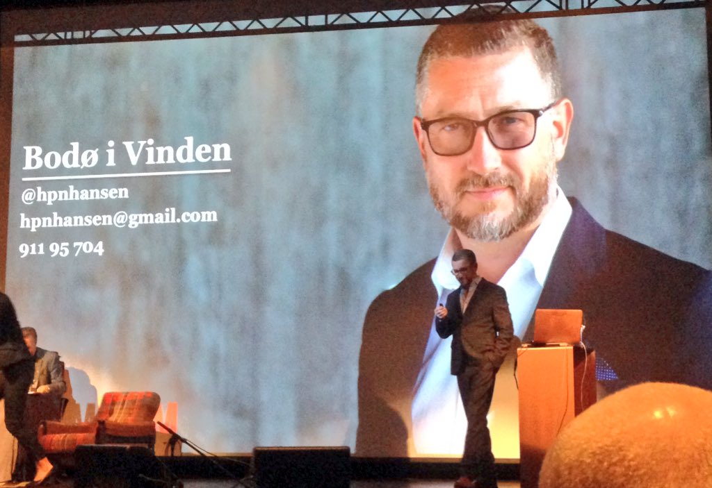Store ting skjer i #Bodø i dag. Digitalt løft med <a href="/hpnhansen/">Hans-Petter Nygård-Hansen</a> og lansering av bodo.no #elskerbodø