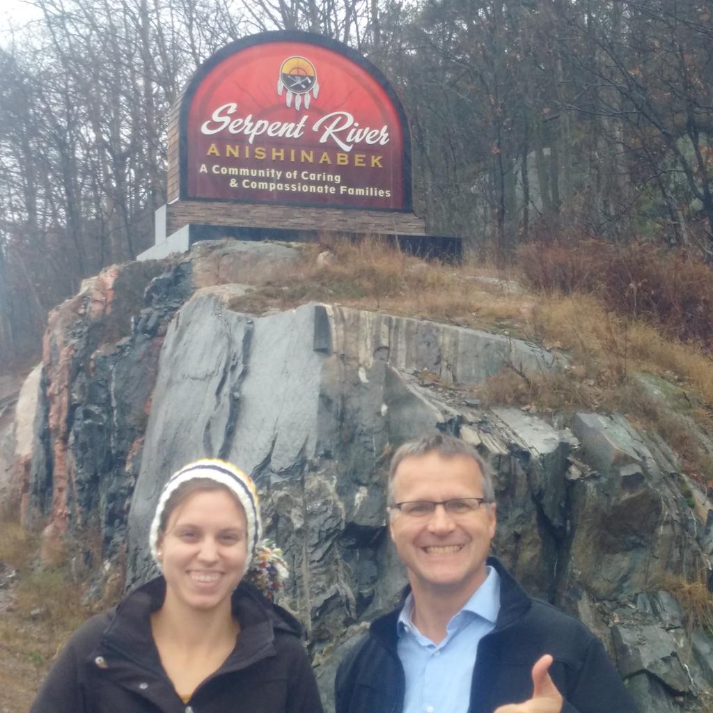 CambiumAb's tweet photo. @ChiefDay passing by your home community on our way from Thessalon. Looking forward to meeting with you at #OurLand! https://t.co/0RmdpmmxXT