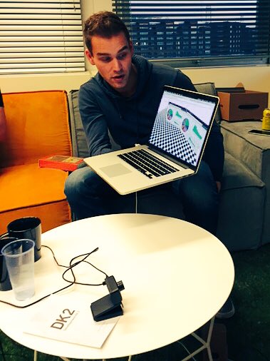 ByronVoorbach's tweet image. Having fun building 3D #kibana environment with #OculusRift DK2 @triforkams tech-meeting ✌️#loveprogramming