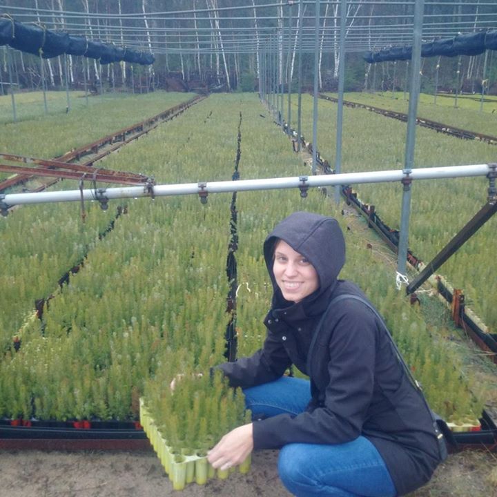 CambiumAb's tweet photo. Checking out the seedlings &amp; assessing energy use at the Thessalon First Nation BioCentre! https://t.co/hEebiMaSJx