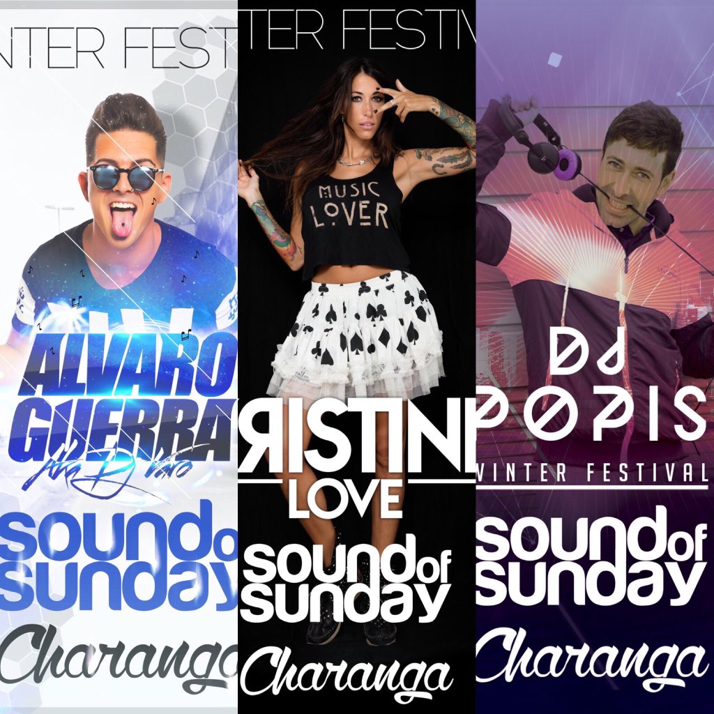 ENTRADAS A LA VENTA! No te quedes sin la tuya! Comienza cuenta atrás, quedan 10 días!! Vamos!! @soundofsunday 🙌🎶