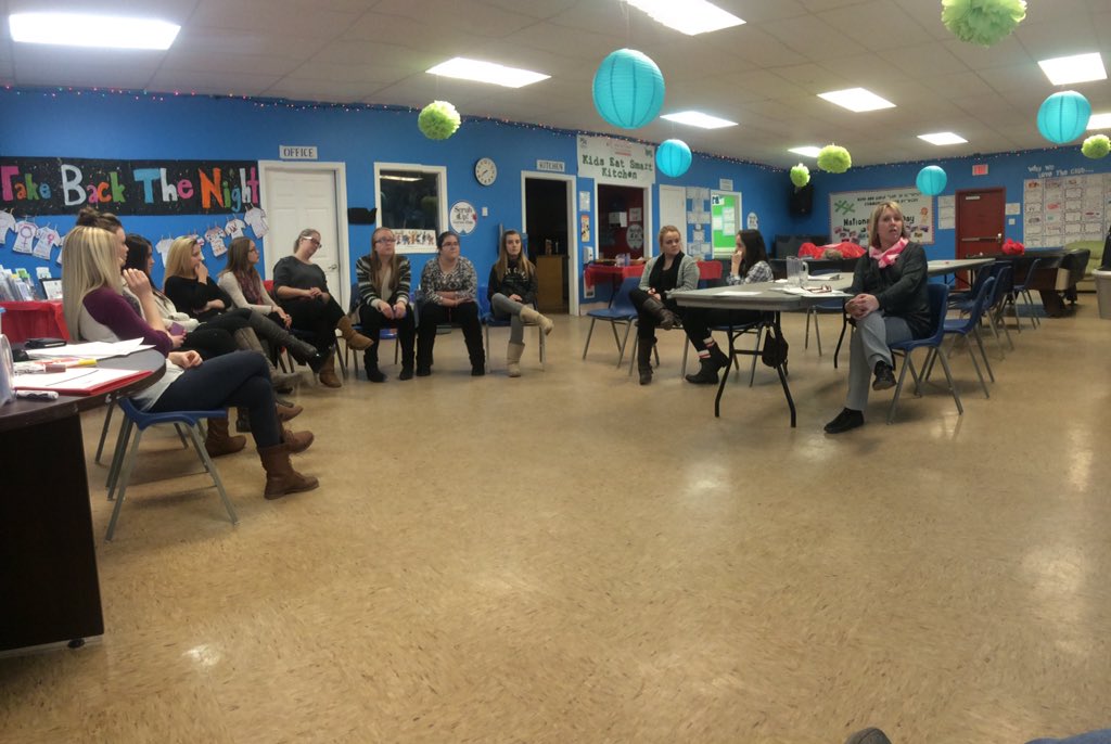Lots of great discussion going on at <a href="/BGCBCYN/">BGCB CYN</a> about women in leadership! @edwina_mccarthy