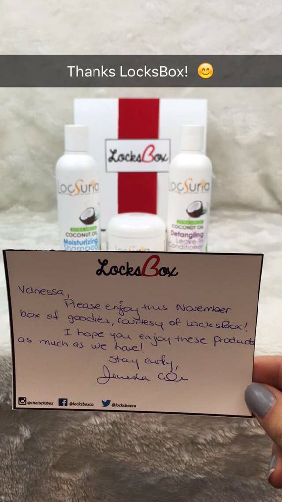 ItsJustVanessa's tweet image. My first package from @LocksBoxCa arrived today! Bout to go test them all. Review coming next week 😁