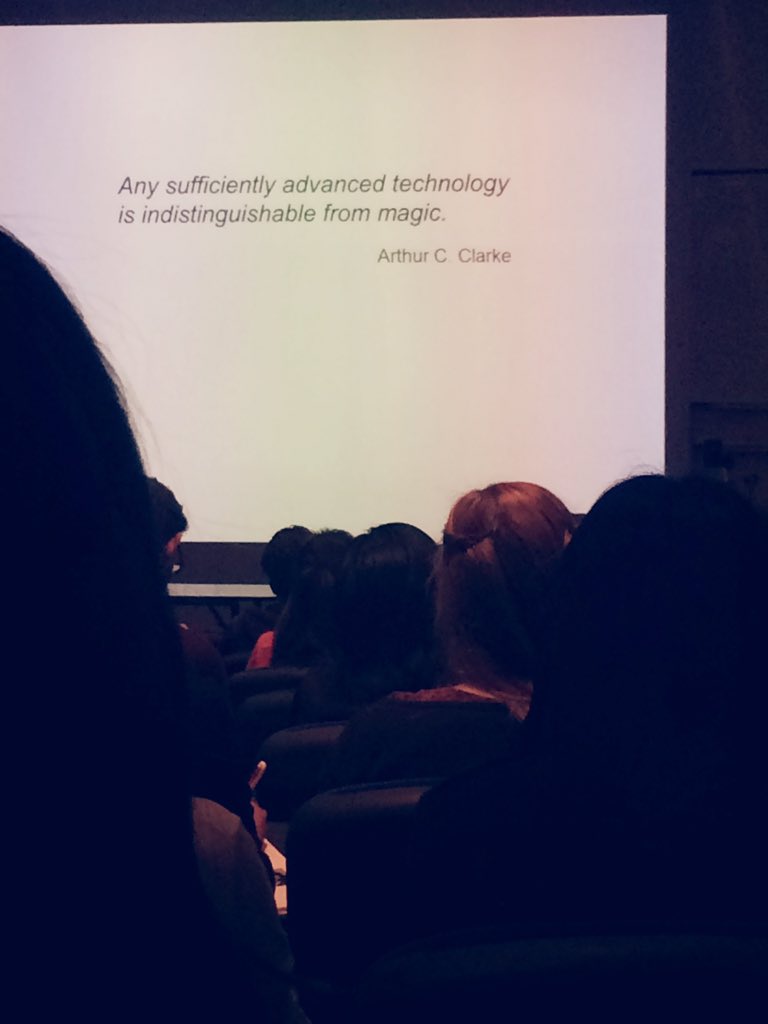 AmandaKhoury4's tweet photo. Ville-Petteri Makinen. Technology scientists are magicians. #EAPS15 https://t.co/57refpa1pD