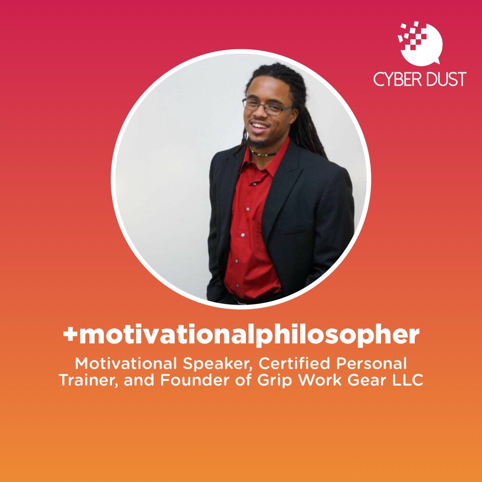 RT @motivationphil: Follow motivationalphilosopher @CyberDustApp,The Most Personal Communication Platform Ever. https://t.co/0OLy7nMwkO htt…
