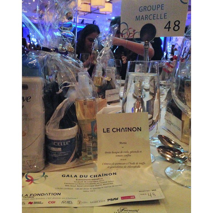 MarcelleTweete's tweet photo. Une belle soirée de gala pour appuyer une bonne cause. Merci @LeChainonMTL de supporter les femmes! #lechainon https://t.co/xAcHnxuZwa