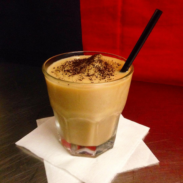 Meet our new frozen Kentucky Coffee. Bourbon. Boomtown Coffee. Hazelnut. Cream. Here through the holidays.