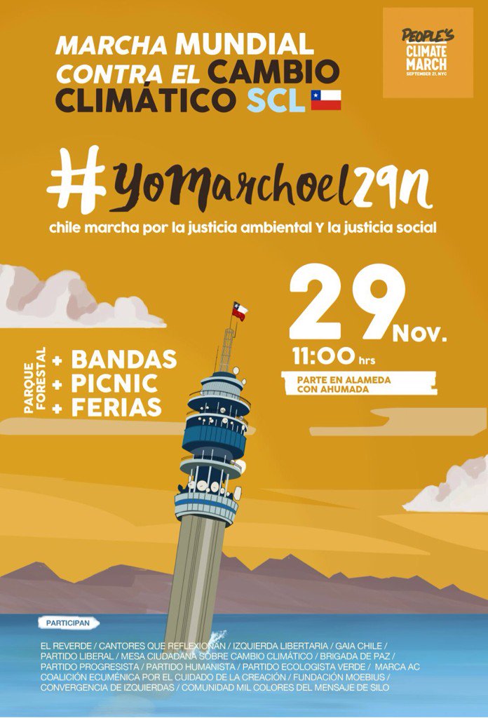 CambioClimatic_'s tweet photo. Estamos en la Maratón contra el cambio climático, este domingo no te pierdas #YoMarchoEl29N https://t.co/lDtRscXC5a