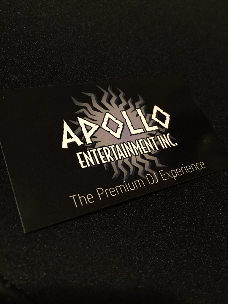 Apollo_Ent_Inc's tweet photo. Contact us for any of your music entertainment needs #ThePremiumDJExperience https://t.co/Nnr1P6vDtx
