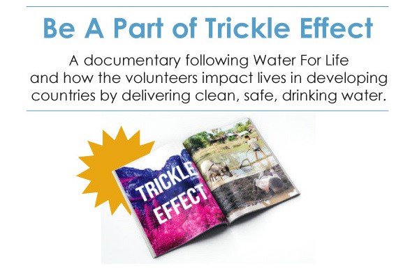 BeWaterForLife's tweet photo. New perks have been added to our campaign! Learn more about our perks and #TrickleEffect: https://t.co/6ROG2TAtC0 https://t.co/kebvX4uXJ9