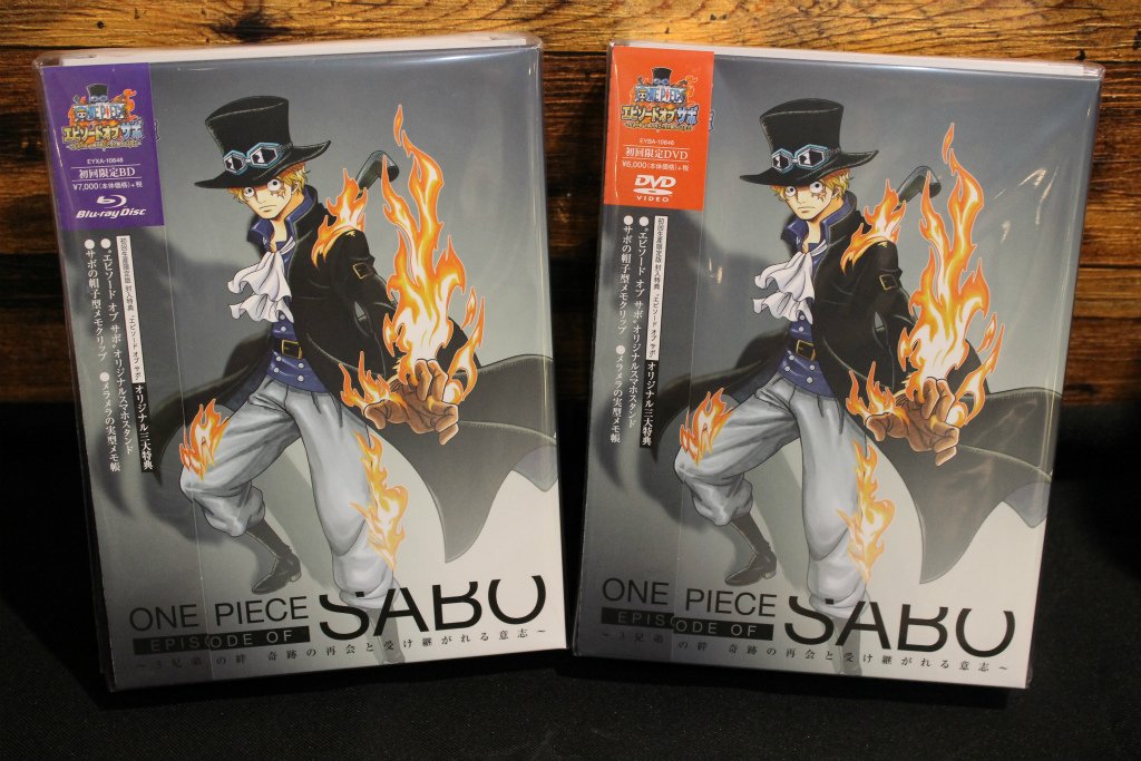 One Piece麦わらストア渋谷本店 新商品 One Piece エピソードオブ サボ 3兄弟の絆 奇跡の再会と受け継がれる意志 初回限定版 Blu Ray 7 000円 税 Dvd 6 000円 税 好評発売中 麦わらストア Onepiece T Co Pmrl4fzns9