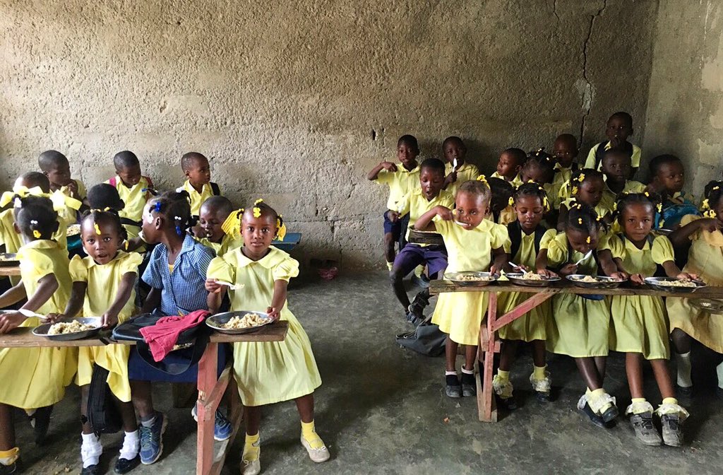 my team provided meals for 6,720 children today•cannot think of a better way to have spent Thanksgiving•praise God