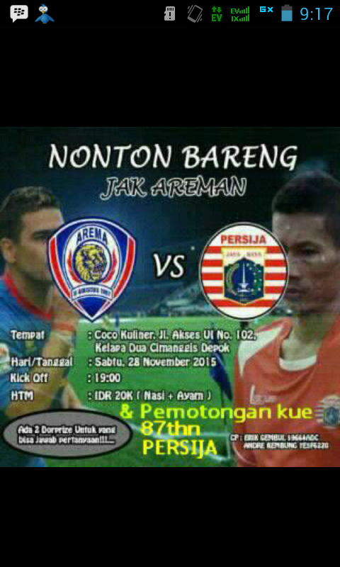 Bantu UP kaka #NobarPERSIJA <a href="/jak_srengseng/">Korwil Srengseng Sawah</a> <a href="/Korlap_Jak/">#BanggaJakmania</a> <a href="/JakOnline/">JakOnline</a> @Jakelapa2 <a href="/jaksawangan14/">Jak Sawangan Depok</a> <a href="/orenDepok/">IG: jakorwildepok</a>