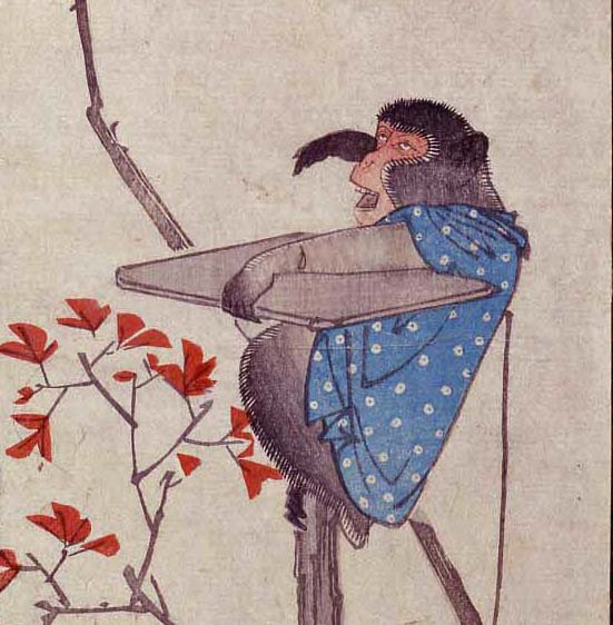 現在休館中】そろそろ年末が近づいてきました。来年の干支は猿という