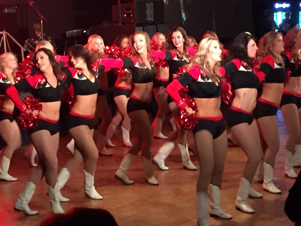 Calgary cheer at #Riderville #GreyCup103