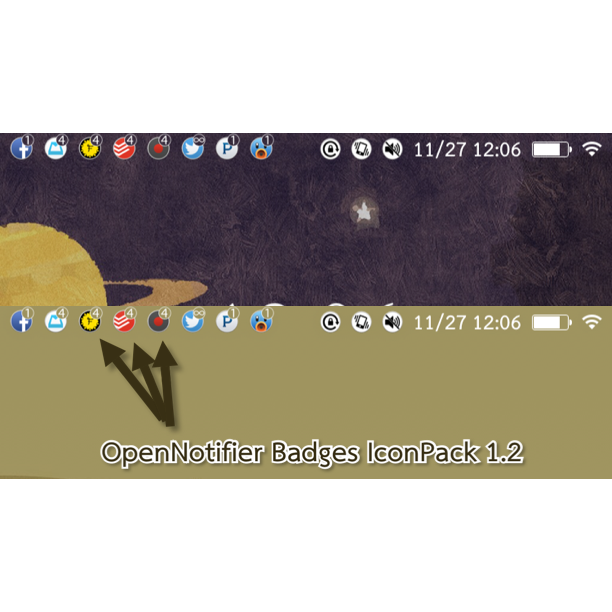 maa0216's tweet photo. OpenNotifier9 Badges IconPack 1.2 update
#OpenNotifier #OpenNotifier9 https://t.co/dyWT5uVyjk