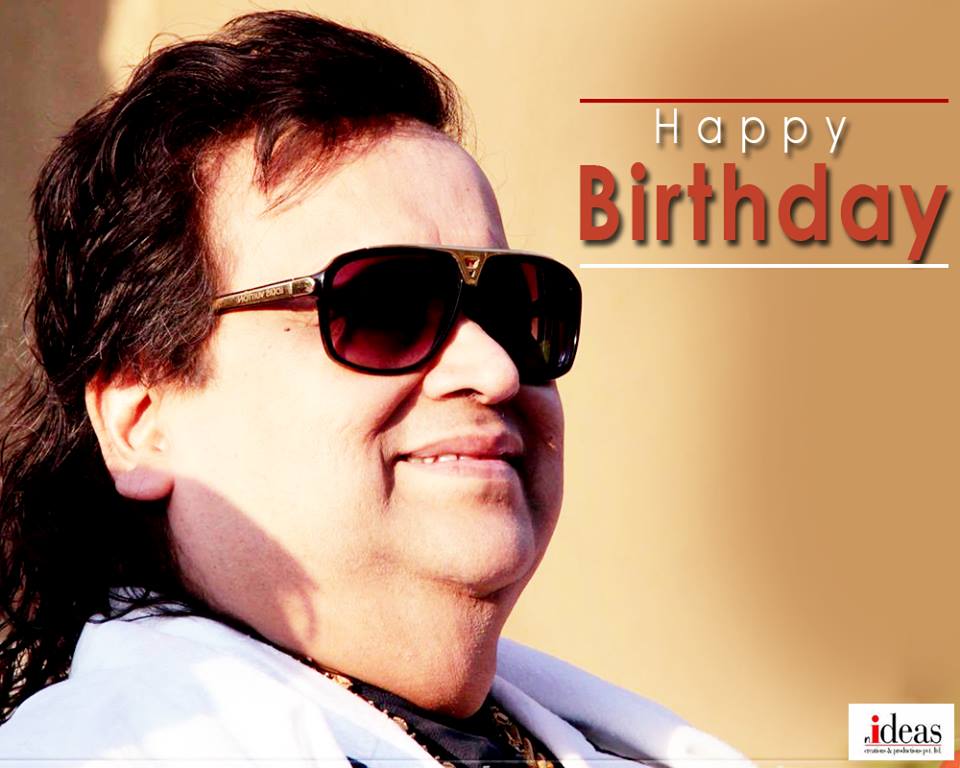 Wishing the Disco King Bappi Lahiri a very Happy Birthday! Wish you lots of happiness and good health! 