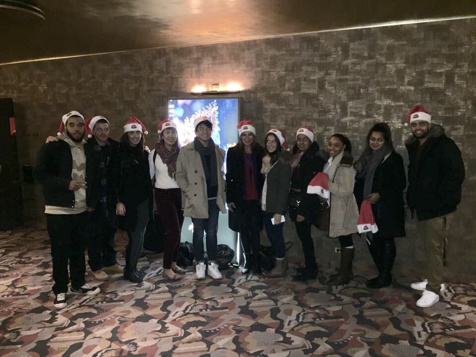 SEVO_'s tweet photo. The #RadioCity #ChristmasSpectacular with favorite class of my college career!! #MKT3309EventMarketing #SquadGoals https://t.co/9TwVBrYlfn