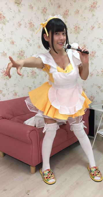 アイドルですぅ💃きゃぴっ🙈✨  ※嘘です、メイドさん役なのです。 https://t.co/2MhmC9Fr62<a href="/tag/twitter%E3%81%AB%E3%82%82%E8%87%AA%E6%92%AE%E3%82%8A%E3%82%92%E8%BC%89%E3%81%9B%E3%82%8B"class="tags"><span>#twitterにも自撮りを載せる</span></a>