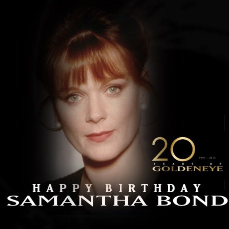 Happy birthday Samantha Bond   