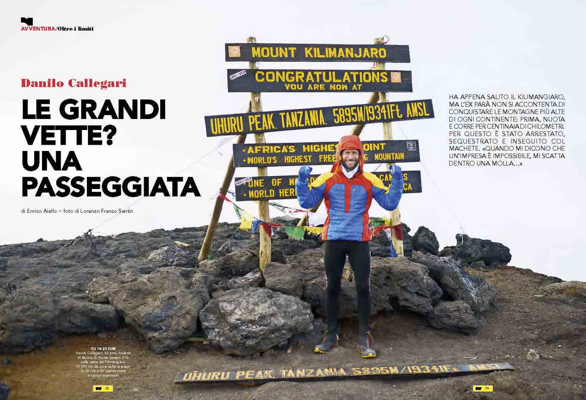 SW_SportWeek's tweet photo. le avventure estreme di @CallegariD domani su #SportWeek! #Callegari https://t.co/5gQfnZqvPU