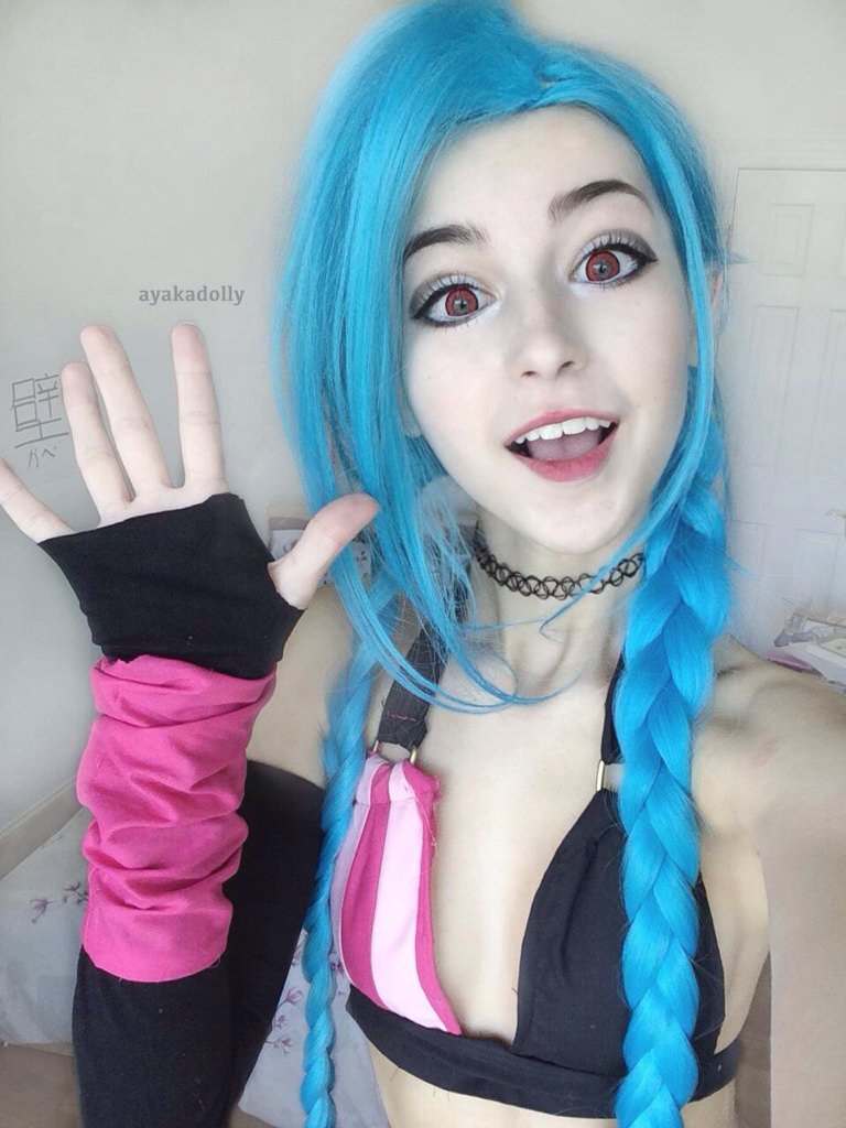 jinx cosplay league of legends