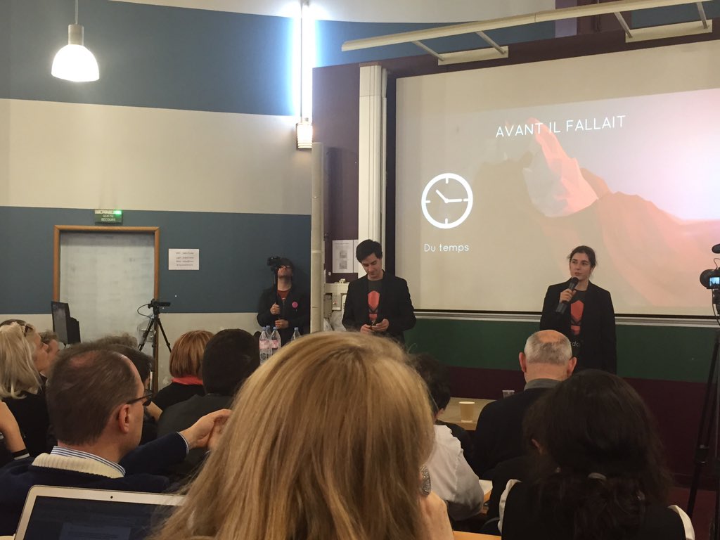 Epitech's tweet photo. "Avec @KordamGame, la création fait partie du jeu." #ForumEIP2016 https://t.co/daNrR1JoLD