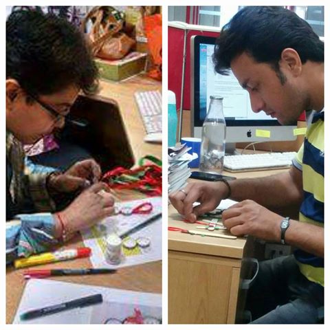 Child_Magazine's tweet photo. We take our jobs very seriously. A day in Team CHILD's life. #crafting #creative #kidsatheart #teamchild #child https://t.co/1stvejubvw