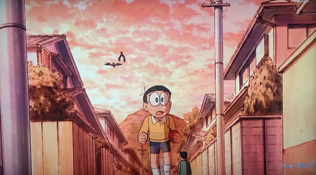 キミサワ ドラえもんのアニメはマンションとか出てこないから素敵ね どこ見ても一軒家だもん 素敵な背景やばい ドラえもん T Co Hr5gxytn9h