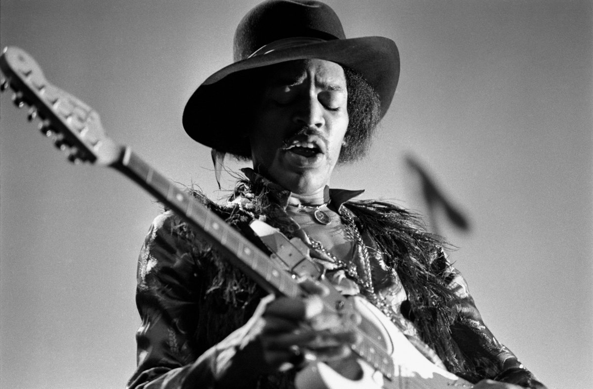 American rock guitarist, #JimiHendrix would have celebrated his 73rd birthday today. © Elliott Landy/ #MagnumPhotos.