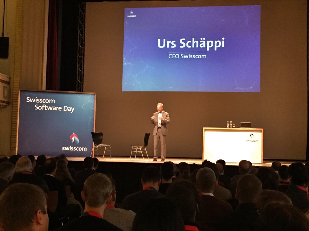 DKilchenmann's tweet image. Swisscom #CEO shows importance of software  #SoftwareDay