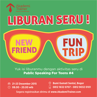 syafaatmarcomm's tweet photo. Bosan dengan liburan yang gitu-gitu aja? Yuk ikuti liburan seru ala @Akademi_Trainer! #Speak4Teens https://t.co/blZjbRRHg8