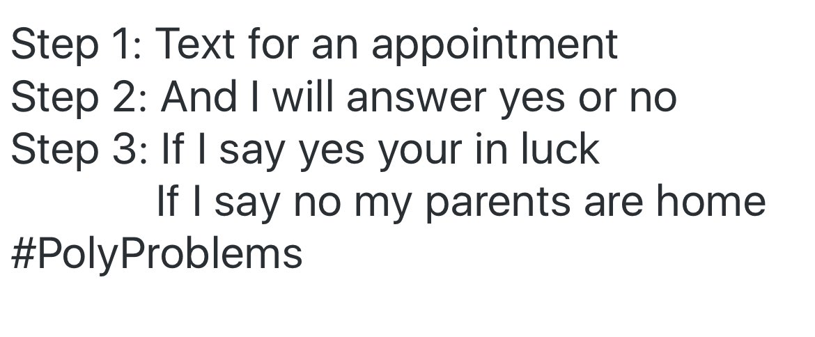 auekauwe's tweet image. #PolyProblems