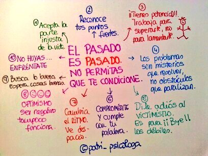 Patri_Psicologa's tweet photo. El pasado, pasado. 10 consejos para que el pasado no condiciones tu presente. https://t.co/VhzMUmUez6