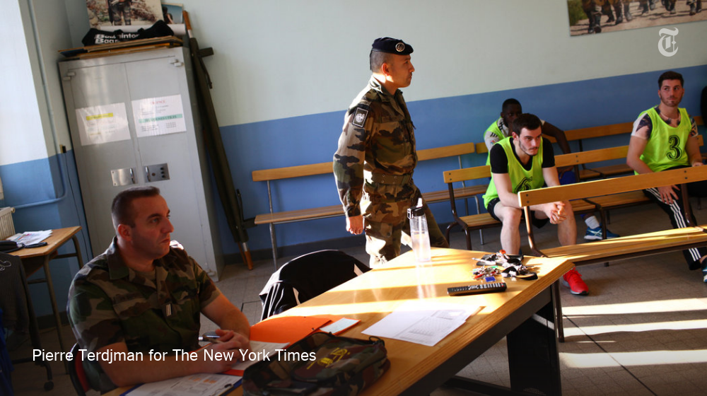 nytimes's tweet photo. The Paris attacks have awakened a patriotic fervor in France not seen in decades https://t.co/qVLr1GsEv2 https://t.co/9htBRADjSI