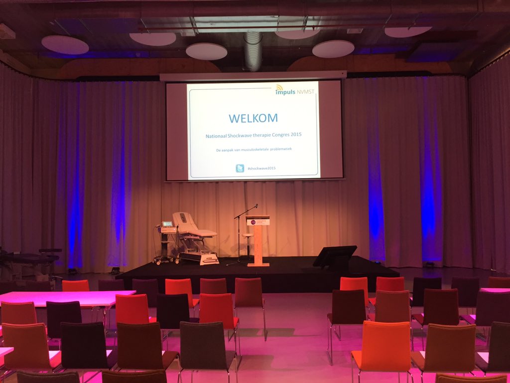 Klaar voor de start! #shockwave2015 congres @IJssel_delta
