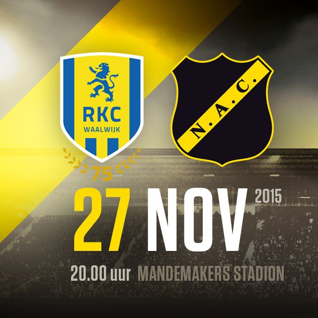 NACnl's tweet photo. #MATCHDAY! Vanavond #rkcNAC, onder het licht van de Beatrixstraat! #NACpraat #AvondjeNAC #HupNAC https://t.co/GxsBsQ3gmk