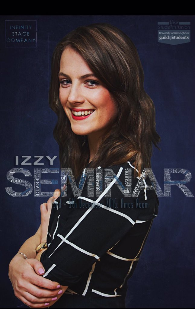 SeminarInfinity's tweet image. Less than a week until opening night! Meet Izzy: