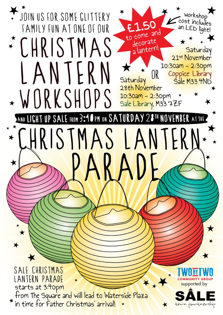 twobytwosale's tweet image. #1moresleep #saletown #salelibrary 10.30-2.30 @TheSquareSale 3.30pm @WatersideArts @DanMorton16 @SaleTownCentre