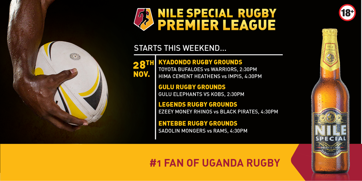 #NSRugby League 
Not even #PopeInUganda will stop the league from starting or us updating you 
Come be entertained.
