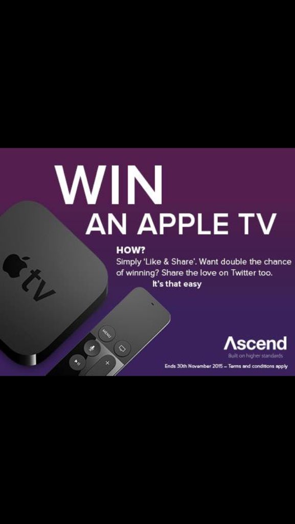 AscendHelena's tweet photo. Last chance to win an Apple TV this morning at #FreeCoffeeFriday @ascendproperty 💜☕️ https://t.co/aEudpZntB7