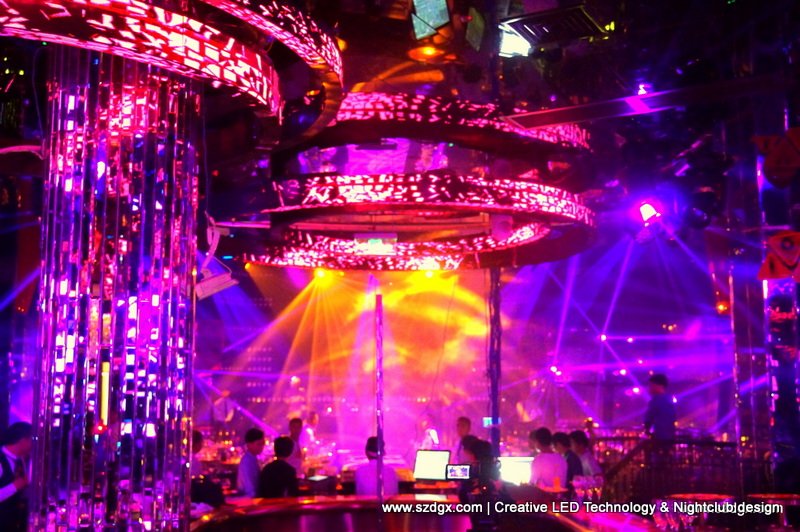 DGX_Designer's tweet image. Give a new life to your club with our own manufactured creative LED Rings and Nightclub design..!