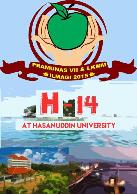 Halooo semuanya. Udah H-14 Kegiatan Pramunas VII &amp; LKMM ILMAGI. Ayo daftarkan diri kamu. Kami tunggu di Makassar ya😊