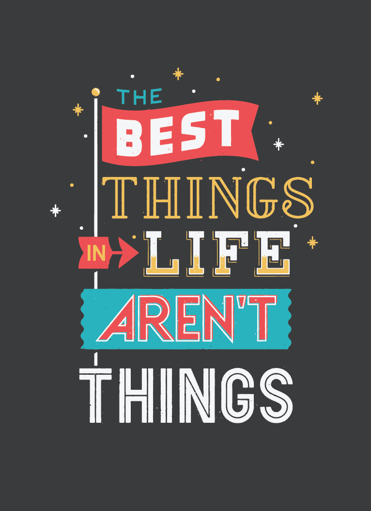 actionhappiness's tweet photo. Don't waste your time with the shallow, selfish materialism of #BlackFriday. The best things in life aren't things https://t.co/Dlgp1CwoMz