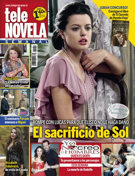 telenovela_es's tweet photo. Portada lun 30 @torreBe @Torrebejano12 @esdpv @ilSegreto_Fan @Riczabeth @MaridoAlquiler @A3AmarSiempre @deliafiallo https://t.co/GzrgNf5UIY