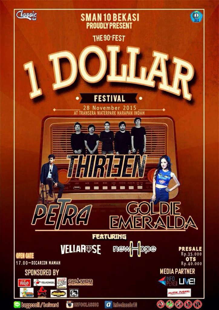 H-1 ayo buruan yang belom punya tiket hubungi mimin aja ;)