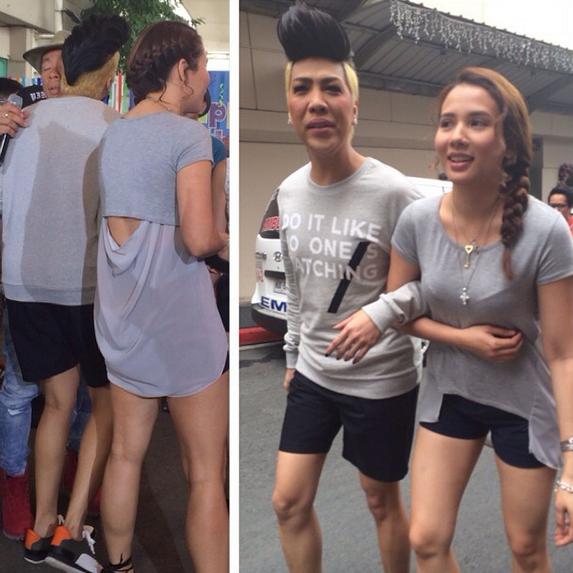 ViCeKeY2's tweet photo. When i see it HSNSGSAFBVACF Wa Masabe Kilig Muchhh #VicerylleForever
#ShowtimeFridate https://t.co/j2CuMCPAAK