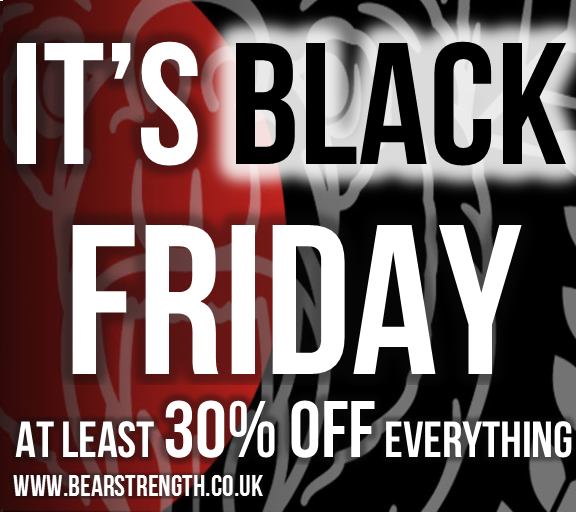 BearStrength's tweet photo. #COMPETITION TIME! 
Make EVERY DAY #BlackFriday
RT &amp; TAG A FRIEND FOR A CHANCE TO #WIN 30% OFF FOR A WHOLE YEAR! https://t.co/LB5Nf2l78b