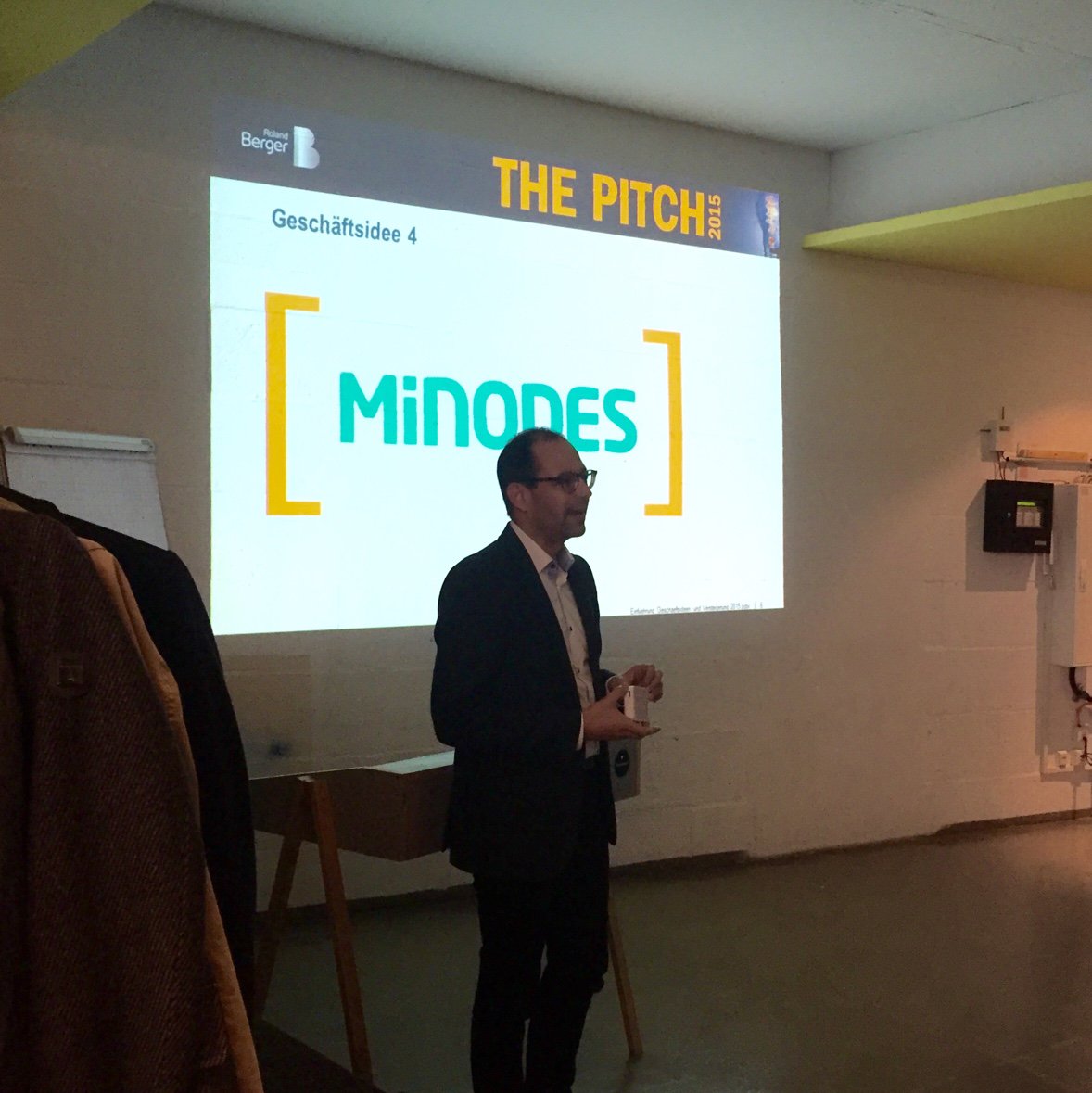 Alex_koeth's tweet photo. Wir sind heute bei @RolandBerger - The Pitch 2015!  https://t.co/0dddhsAdEC https://t.co/atLY28pViC